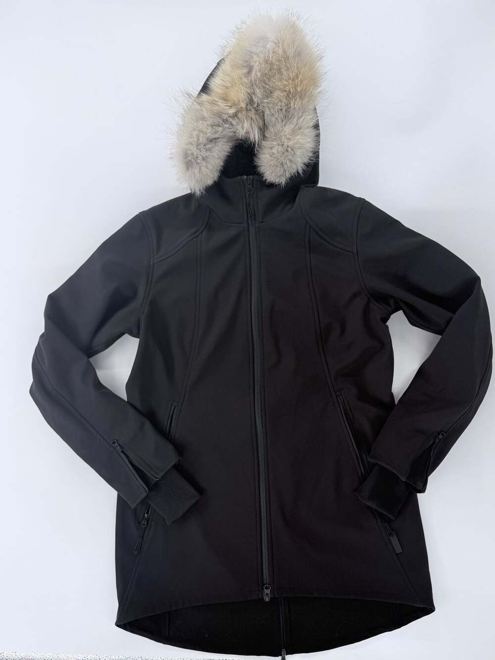 Beyond Clothing Corday Softshell L5 Fur Jacket Black Medium